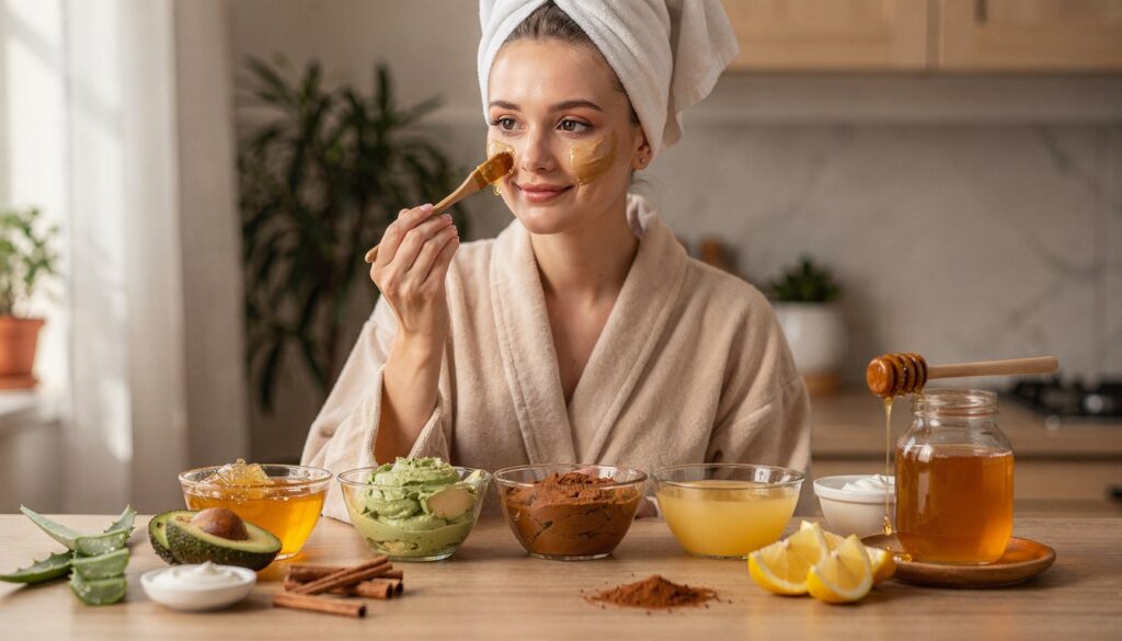 5 masques au miel pour visage à la maison